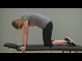Child s pose Prayer stretch