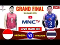 Lagu Jadwal Final Voli SEA Games 2025 Live MNCTV Hari Ini-Timnas Voli Putra Indonesia vs Thailand