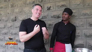 Mark Pollard joins Chef Charles for a taste of chicken kienyeji and  ugali | TUPIKE