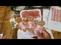 Saturday Morning Makes - Gingerbread tags using coloring pages