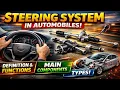 Steering System in Automobiles Explained Definition Types Components Problems Remedies