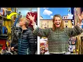 Lagu De eerste keer dat mijn zoon op YouTube is! En ons Italiaanse rommelmarktavontuur