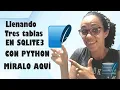 INSERTANDO datos a 3tablas en sqlite3 Base de datos con PYTHON 2 MANERAS de hacerlo
