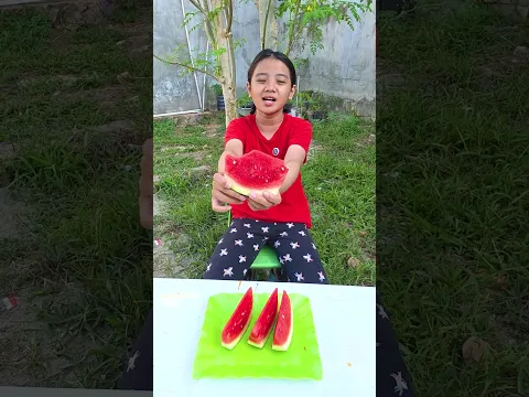 Keysha Makan Semangka Jamilah?! 🍉😂