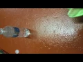 Behr floor paint won t stay down