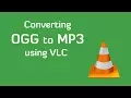 Convert OGG to MP3 using VLC