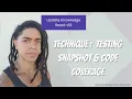 Technique Testing Snapshot Code Coverage - Final