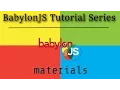 BabylonJS Tutorial Series -