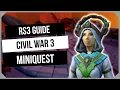 RS3 Civil War 3 Power Planter Achievement - Ironman Friendly MiniQuest Guide