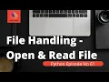 File Handling In Python Open Read ReadLine For Reading File Python File Handling