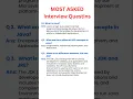 Java Most ask Interview Questions with Answers