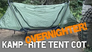 Kamp-Rite Tent Cot - Overview and Review Wheeling