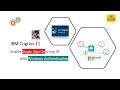 IBM Cognos 11 - Admin Enable SSO with Windows Authentication using IIS