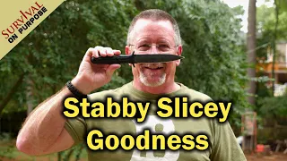 Boker Applegate-Fairbairn Combat Knife A New Testing Process - Sharp Saturday