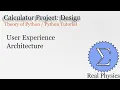 Calculator Project Design Theory of Python