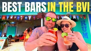 We found beach bar paradise! The British Virgin Islands