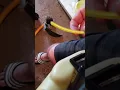 Fuel line replacement for a ryobi weed eater