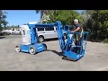 Genie 30 Electric Articulating Boom Lift Man Aerial Platform Jib