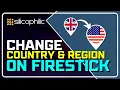 How to Change COUNTRY REGION on Amazon Firestick Change LOCATION on Firestick EASY METHOD