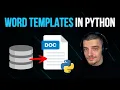 Easily Create Fill Word Templates in Python