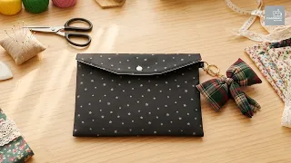 The Easiest Way to Sew a Tablet Sleeve / Pouch (DIY Sewing Tutorial)