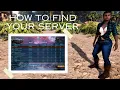 HOW TO FIND MY NITRADO SERVER ARK SURVIVAL ASCENDED PS5