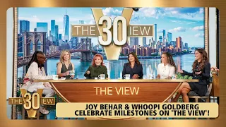 Joy Behar & Whoopi Goldberg Celebrate Milestones On 'The View'! | The View