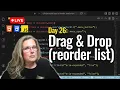 Building a Drag Drop List to Reorder w JavaScript No Frameworks Day 26
