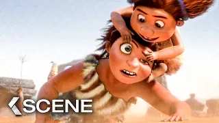 Hunting For Breakfast THE CROODS Movie Clip 2013 