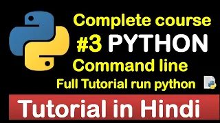 Command-Line tutorial with Git Bash to run python Complete Python tutorial 2020