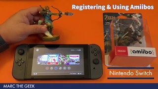 Nintendo Switch Registering Using Amiibos