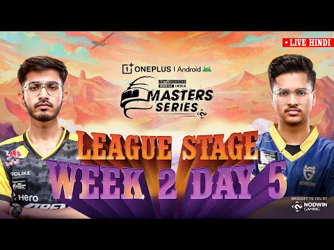 Video Thumbnail: [HINDI] 2025 OnePlus Android BGMS Season 4 | League Week 2 - Day 5