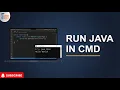 First Java Program Here s How to Run It in CMD