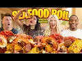 WE COOKED A 200 POUND SEAFOOD BOIL WITH THE WHOLE SQUAD Nobody Was Ready
