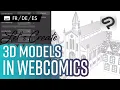 Making reusable backgrounds with 3D models Vampbyte