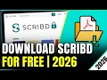 How to download pdf file from Scribd for FREE 2026