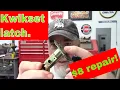 Kwikset door latch repair Save your handle and save some money