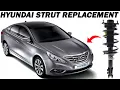 Fix Your BOUNCING HYUNDAI SONATA Front Strut Shocks Replacement 2011 - 2014