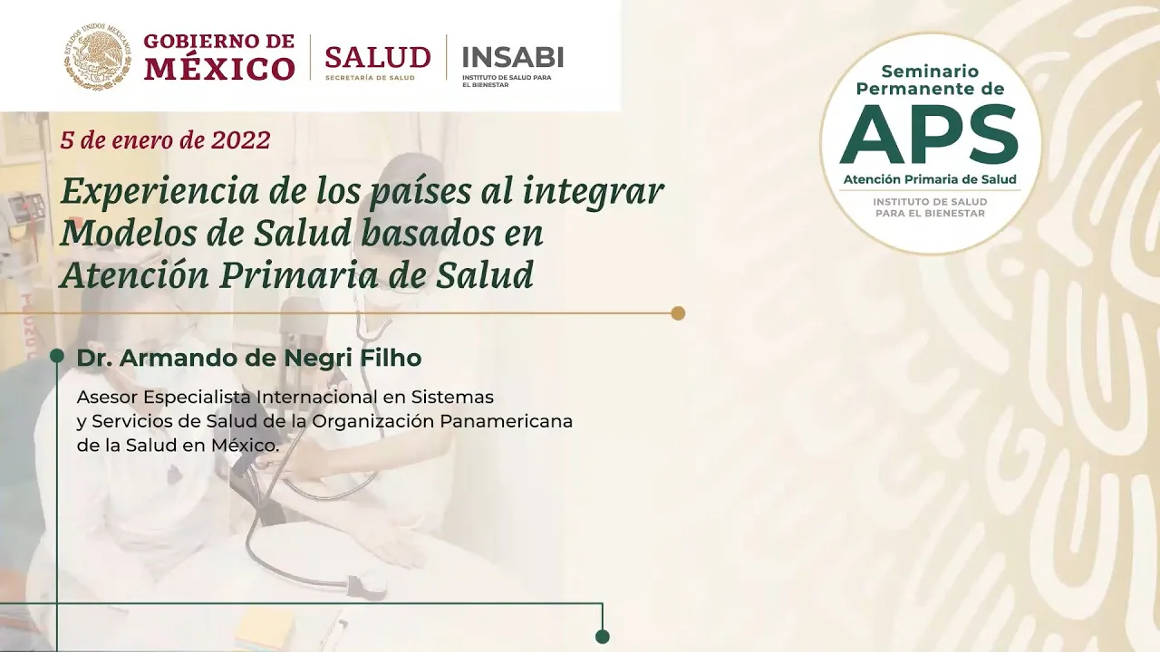 Experiencia de los países al integrar Modelos de Salud basados en Atención Primaria de Salud