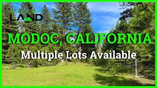 SOLD - Multiple lots in Modoc County CA