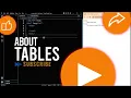 HTML CSS About Tables Tagalog