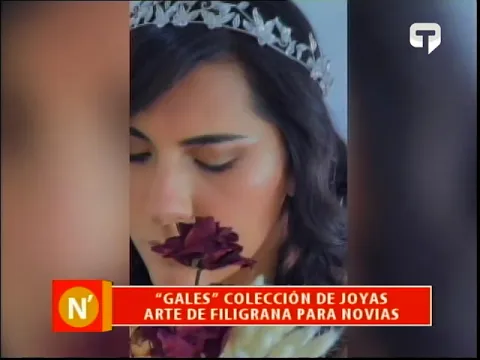 Gales colección de joyas arte de filigrana para novias