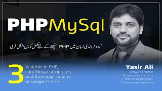 Variable and Conditional Structures in PHP-Part