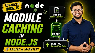 Nodejs Tutorial 20 Module Caching Advanced Nodejs