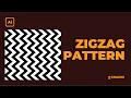 How to make ZigZag Pattern in Adobe Illustrator