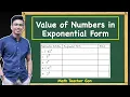 Value of Numbers in Exponential Form - Grade 6 Week 5 MathTeacherGon
