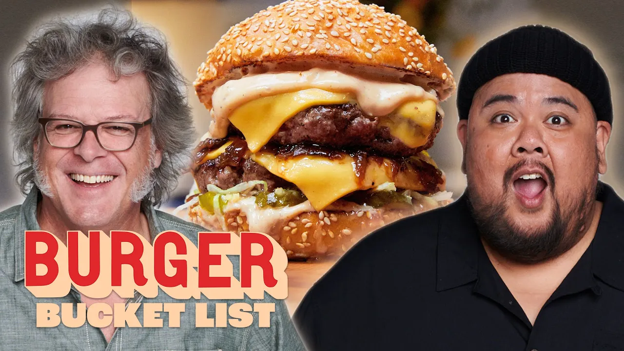 The Burger Bucket List Adventure with George Motz and Alvin Cailan!   Burger Bucket List