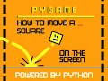 How to Move Sprite with Pygame in Python