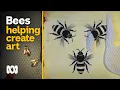 The artist who collaborates with bees