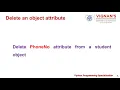 Add or delete attributes to an object in Python